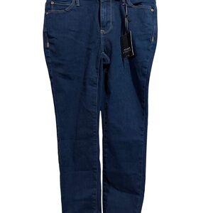 Simply Vera Vera Wang Slim Jeans in Dark Blue